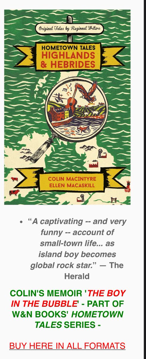 MullHistorical's tweet image. Just delivered my fifth book, the second in my Mull Mysteries / Sgt Ivor Punch series — publication news to come. Sharing the others. And F…
@colinmacIntyre