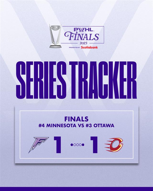 Headed to Minnesota with a split series… 👀

Who will take Game 3?