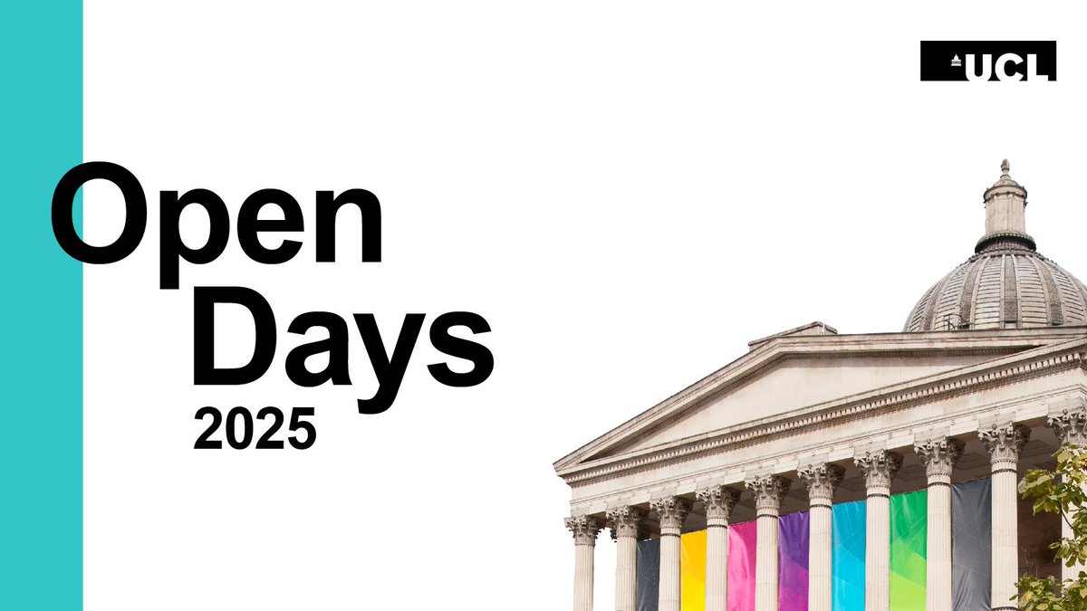 📢Bookings for UCL In-Person Open Days 2025 are now live! Join us on 27-28 June at our Bloomsbury campus to find out everything you need to know about what it's like being a UCL SSEES student.

➡️Book now: bit.ly/3HawmX9

#UCLOpenDays