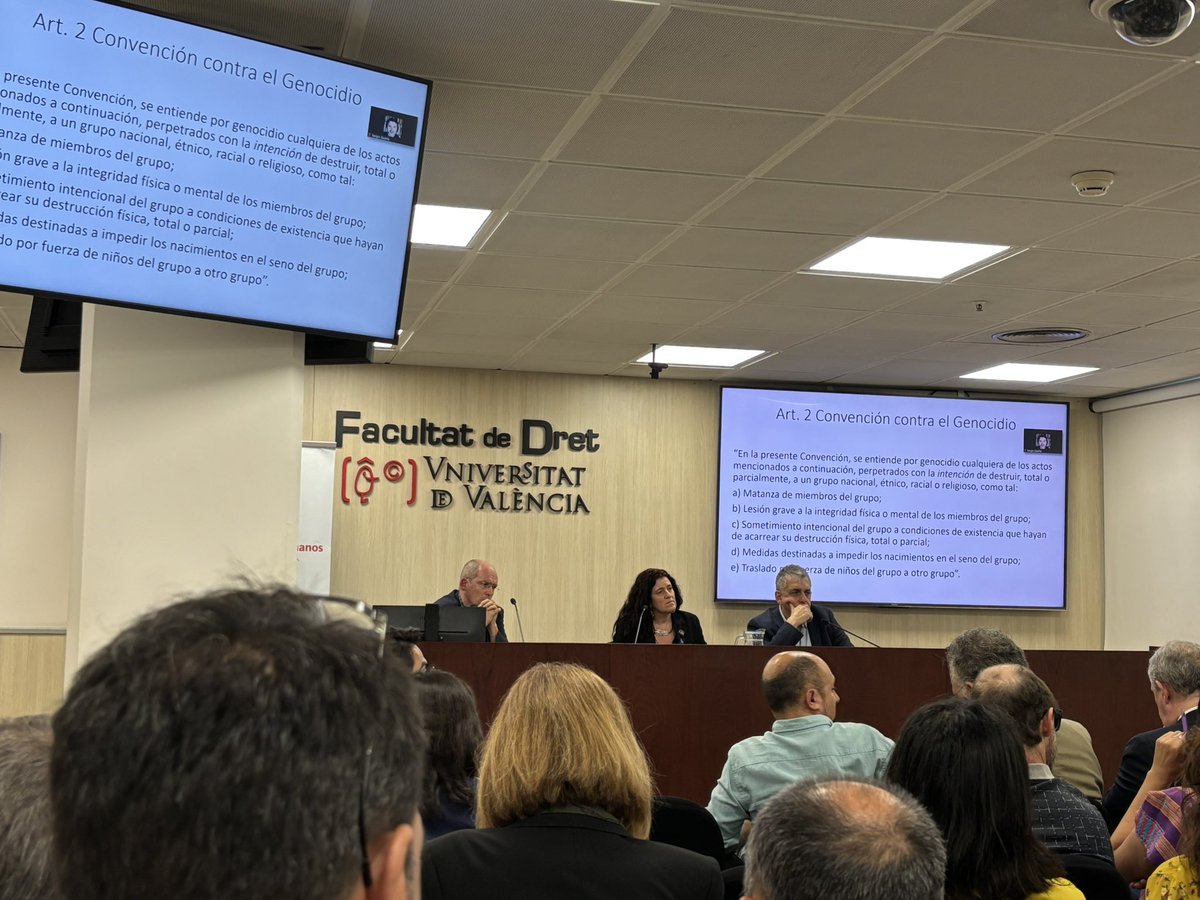 Congreso de la Red el tiempo de los derechos. Mesa redonda sobre el Genocidio en Gaza. Gracias #silvinaalvarez