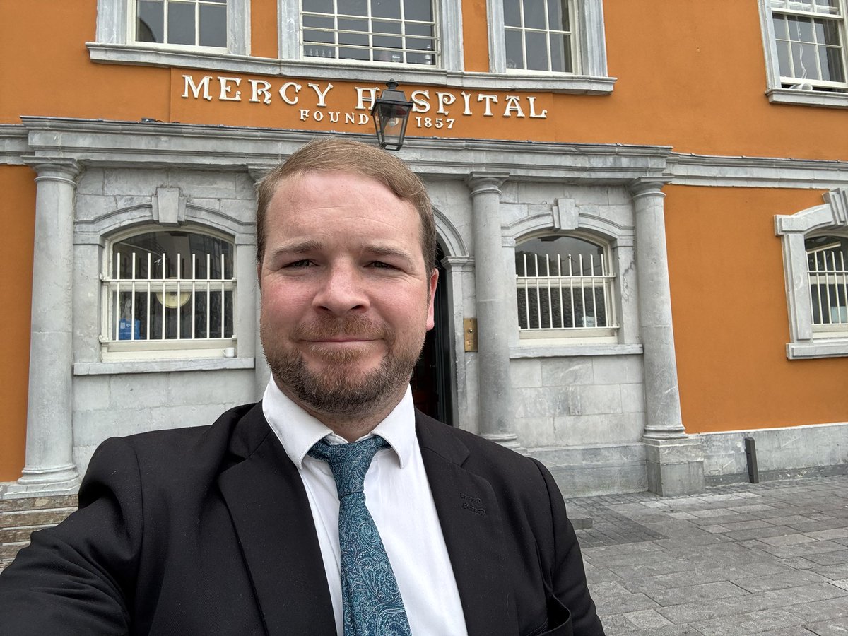 Donnchadh Ó Laoghaire (@donnchadhol) on Twitter photo The Mercy Hospital has a special place in the hearts of the people of Cork.
Bhíos an-shásta bheith leo ag seoladh an plean straitéiseach nua inniu. Delighted to attend the launch of their strategic plan <a href="/Mercycork/">Mercy University Hospital Cork</a> The Mercy Hospital has a special place in the hearts of the people of Cork.
Bhíos an-shásta bheith leo ag seoladh an plean straitéiseach nua inniu. Delighted to attend the launch of their strategic plan <a href="/Mercycork/">Mercy University Hospital Cork</a>