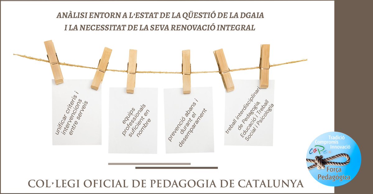 Col•legi Oficial de Pedagogia de Catalunya tweet media