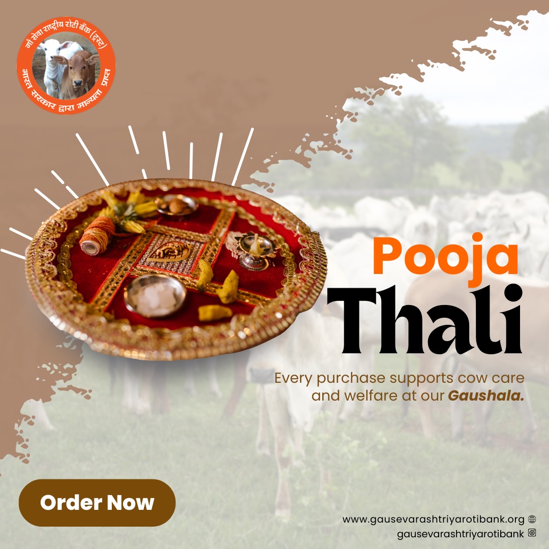 PankajShar5092's tweet photo. Order Pooja Thali: Enhance Your Rituals and Support Cow Care

#gauseva #gaumata #gaushala #gauraksha #savecows https://t.co/ZfIWY1oSNy