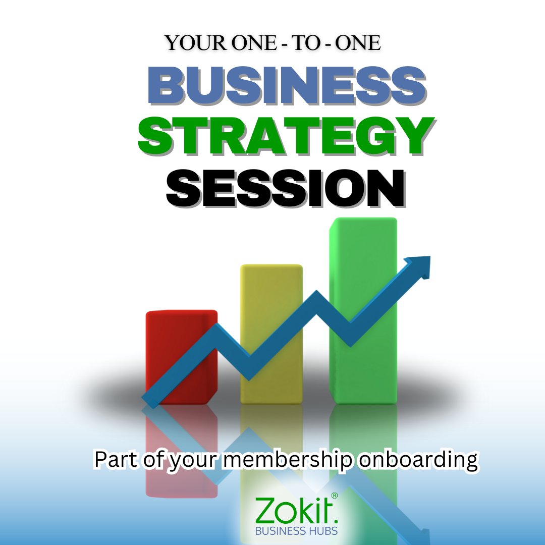 Our hub members are offered an included one-to-one strategy session to kick-start their business growth. Join Zokit Business Hubs and access tailored business support and tap into a peer network of business owners to achieve your goals faster: zokit.co.uk/join/?utm_camp…