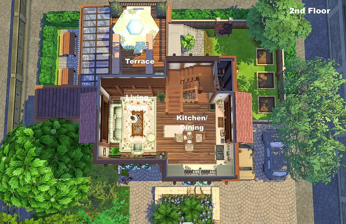 asimialex's tweet image. These are the floor plans of my small business build "The Old Bookstore"
A store with little office, reading terrace, private entry & backyard on the ground floor.
Living/kitchen on the 2nd floor & 1bed/1bath on the 3rd floor.
#TheSims #TheSims4 #ShowUsYourBuilds @TheSimmersSquad