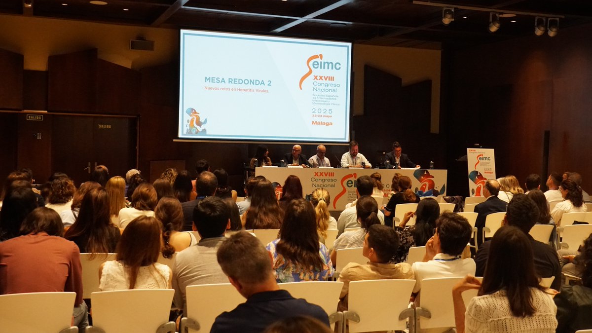 🧪 Desde ayer se está celebrando en FYCMA el XXVIII Congreso Nacional <a href="/seimc_/">SEIMC</a>, que continúa hasta mañana 25 de mayo. Un encuentro clave sobre microbiología clínica y enfermedades infecciosas con un programa científico de alto nivel.
#Congresos #Salud
