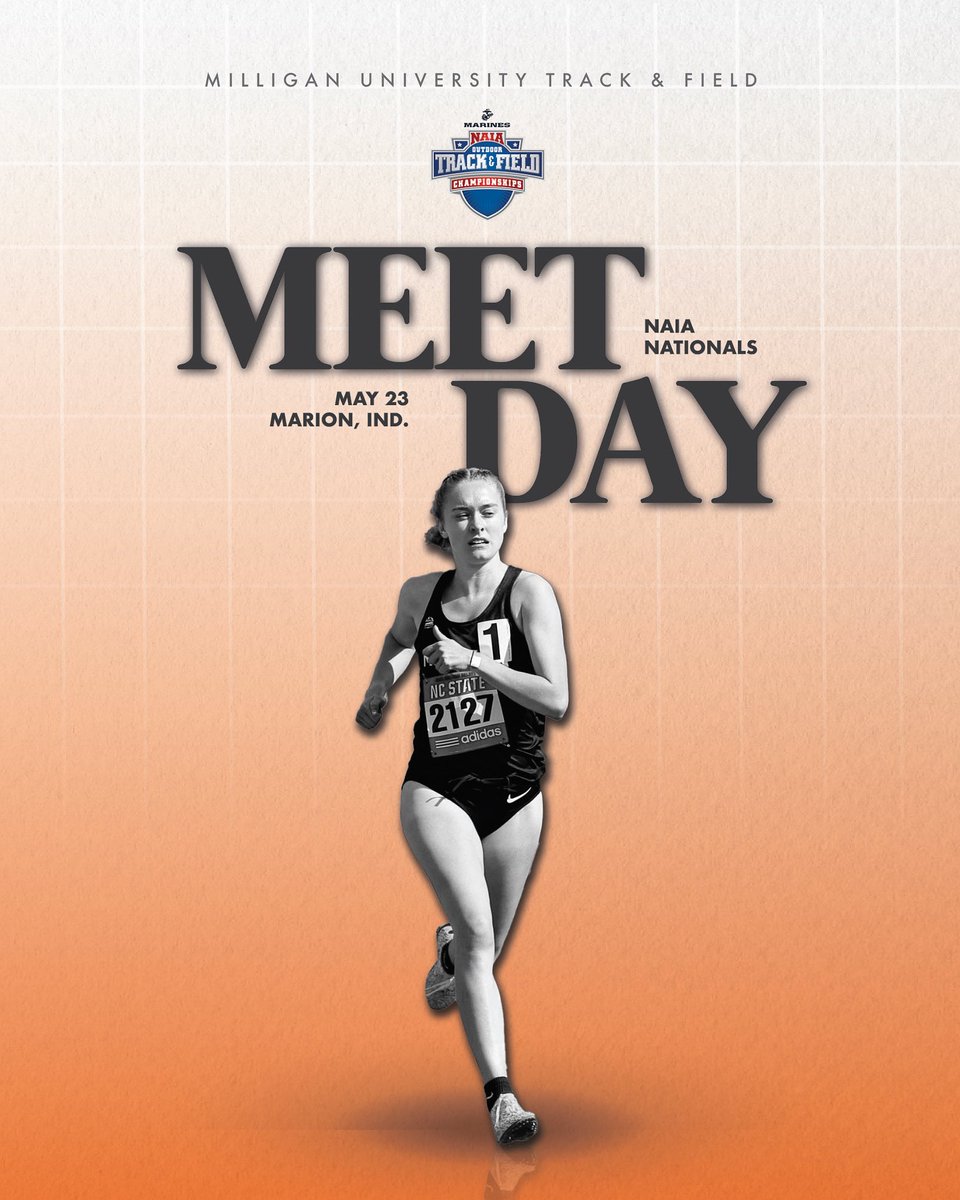 Milligan University Athletics (@milliganbuffs) on Twitter photo ๐๐ถ๐ป๐ฎ๐น ๐๐ฎ๐ ๐ฎ๐ ๐ก๐ฎ๐๐ถ๐ผ๐ป๐ฎ๐น๐ ๐ณ๐ผ๐ฟ <a href="/milliganxctf/">Milligan University XC/TF</a> ๐๐จ
โข
โข
โข
๐๏ธ: May 21-23
โฑ๏ธ: live.crossroadstiming.com ๐
๐: Marion, IND.
๐: Milliganbuffs.com
#buffnation ๐ฆฌ ๐๐ถ๐ป๐ฎ๐น ๐๐ฎ๐ ๐ฎ๐ ๐ก๐ฎ๐๐ถ๐ผ๐ป๐ฎ๐น๐ ๐ณ๐ผ๐ฟ <a href="/milliganxctf/">Milligan University XC/TF</a> ๐๐จ
โข
โข
โข
๐๏ธ: May 21-23
โฑ๏ธ: live.crossroadstiming.com ๐
๐: Marion, IND.
๐: Milliganbuffs.com
#buffnation ๐ฆฌ