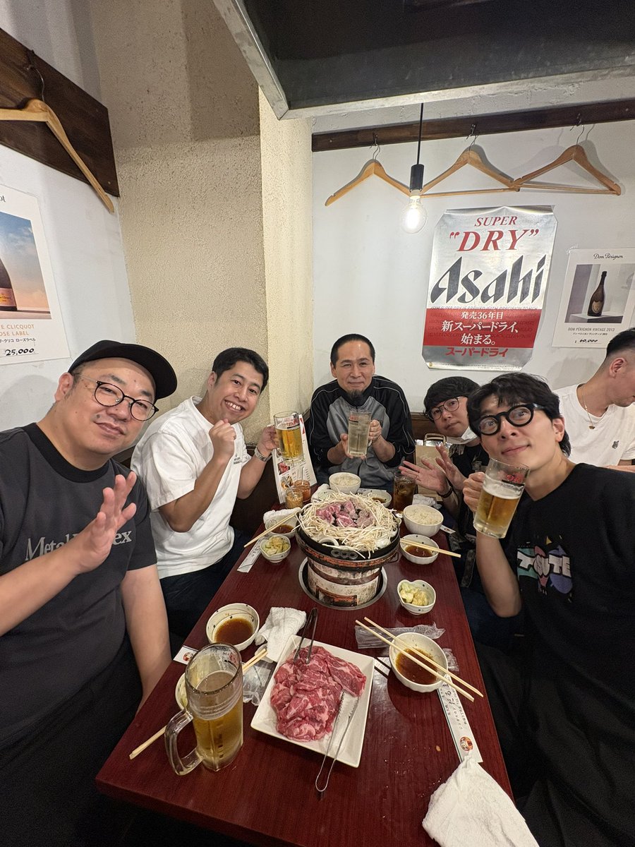 オトステ200回記念イベントありがとうございました！Dバシさんと作家の長原さんも打ち上げ初参加！