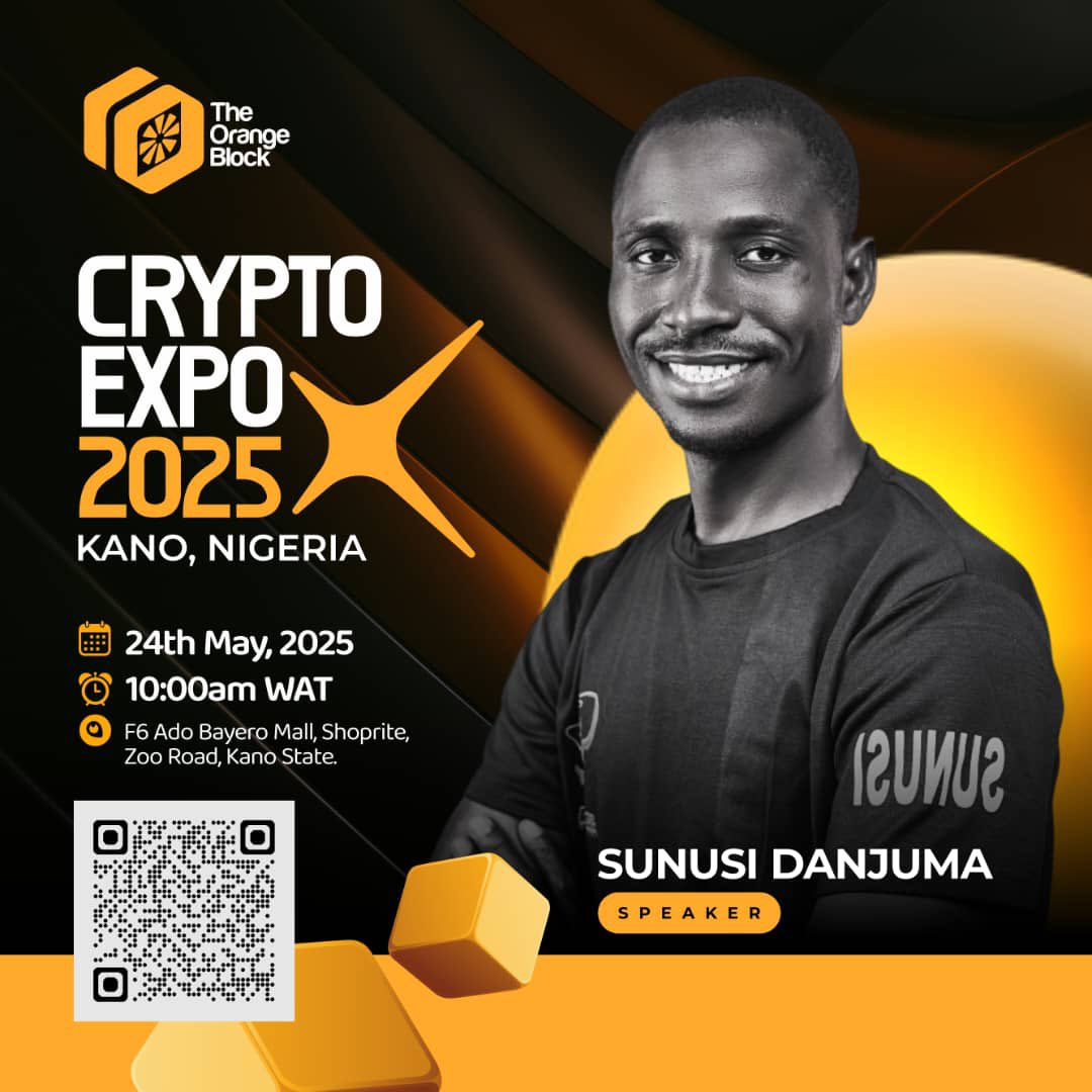 SunusiMinjibir's tweet photo. I will be speaking at Crypto Expo 2025 event on the topic Web3 Marketing That Works: From Hype to Loyalty. The event is organized by @the_orangeblock.

Join us tomorrow at Ado Bayero Mall, Zoo Road, Kano. Time: 10am WAT https://t.co/auNmd55oWF