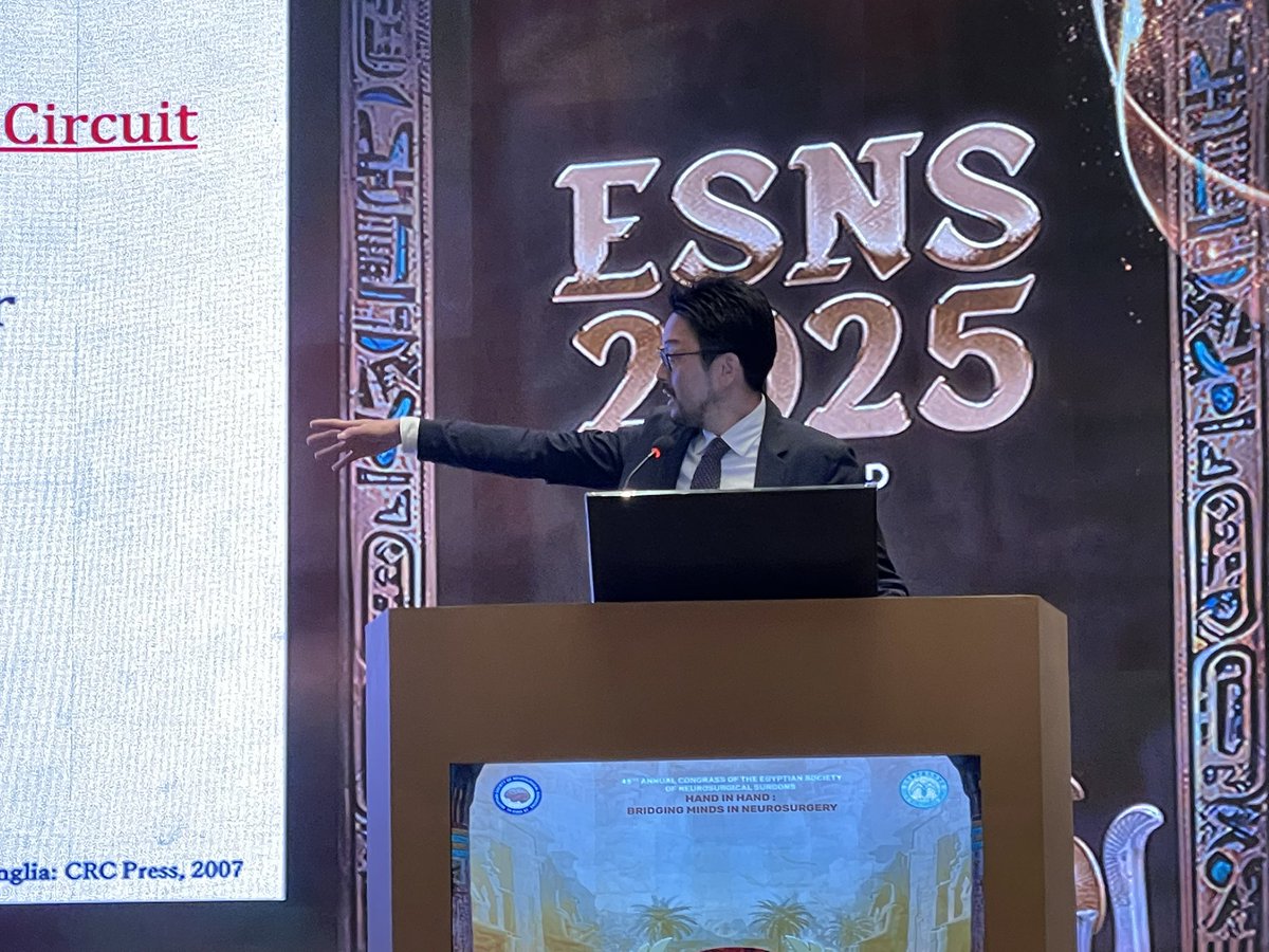 SHorisawa21's tweet image. Had a great time giving an invited talk at the Egyptian Society of Neurological Surgeons! I spoke on Forel’s field H surgery for movement disorders, epilepsy, and psychiatric disorders. Also really enjoyed the inspiring lectures from amazing Japanese colleagues across various…