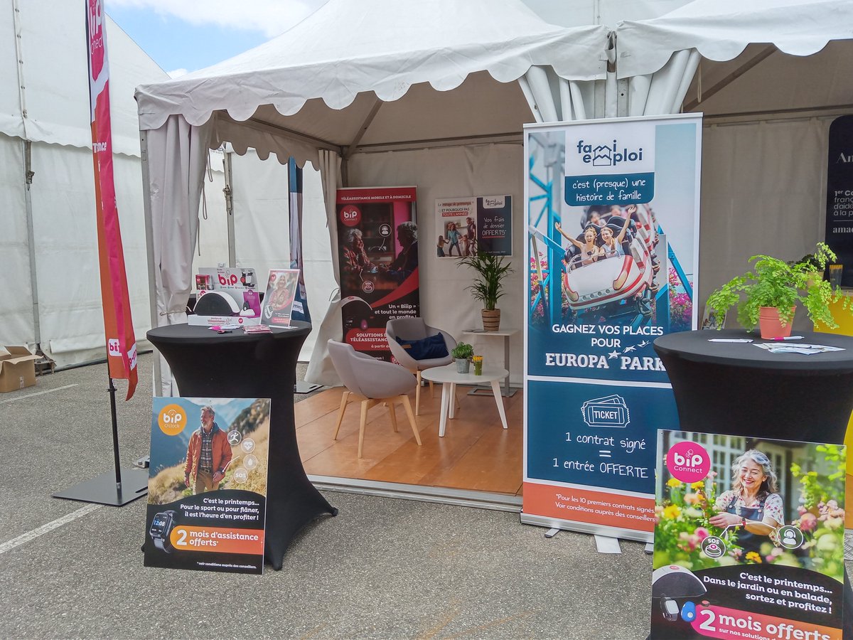 🚀 Nos conseillers vous donnent rendez-vous à la 78ème #Foire de #Mulhouse dès 15h, au stand D-04 !

L'occasion de découvrir nos marques : 
✅ #Amaelles :🔗amaelles.org
✅ #FamiEmploi :🔗famiemploi.org
✅ #BipConnect : 🔗 bip-connect.fr
