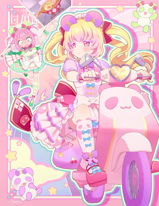 プリマジセレクション回配信中なので過去のプリマジ絵再掲(みるきばっか)