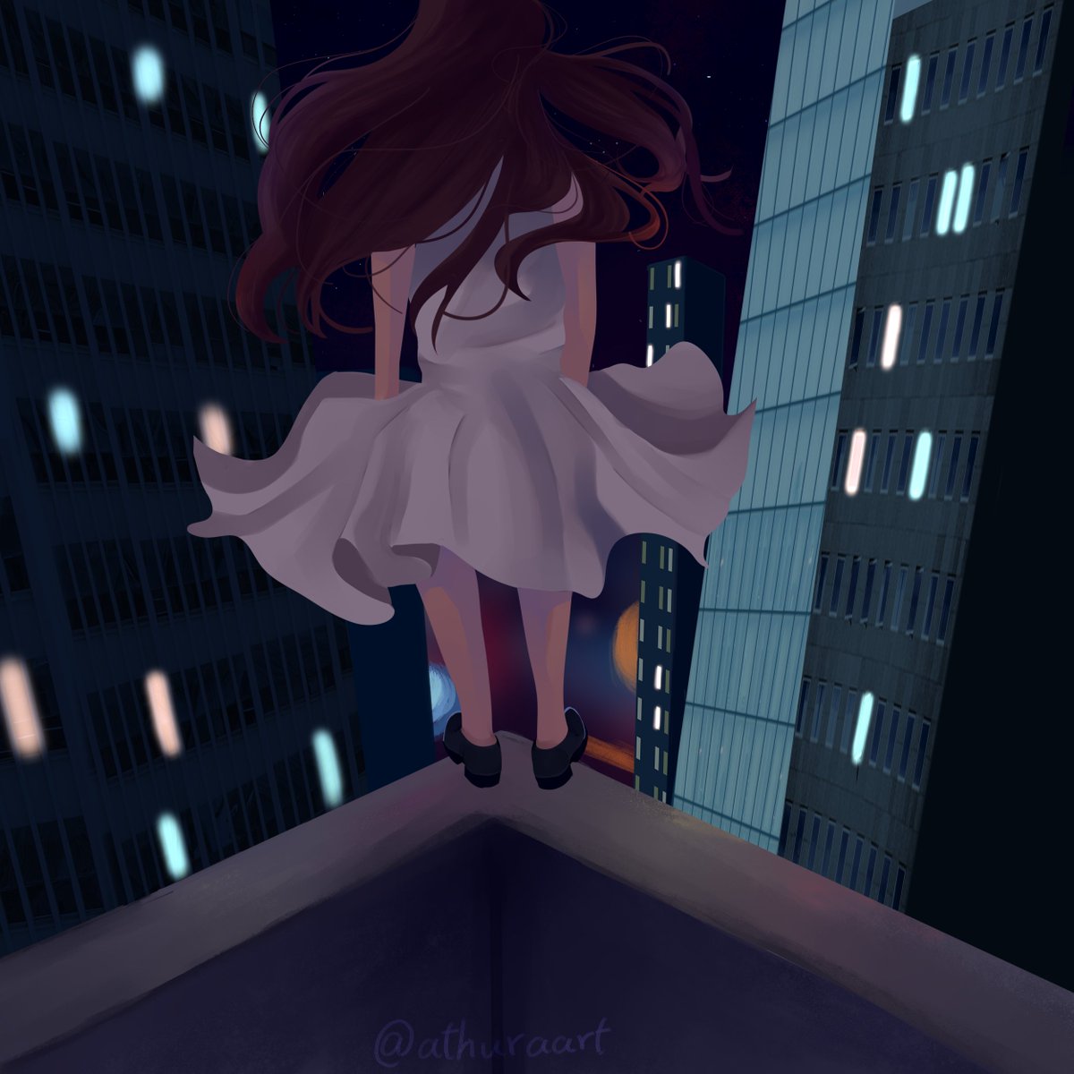 'Dead End' redraw 
2025                  2022

#athuraart #digitalart