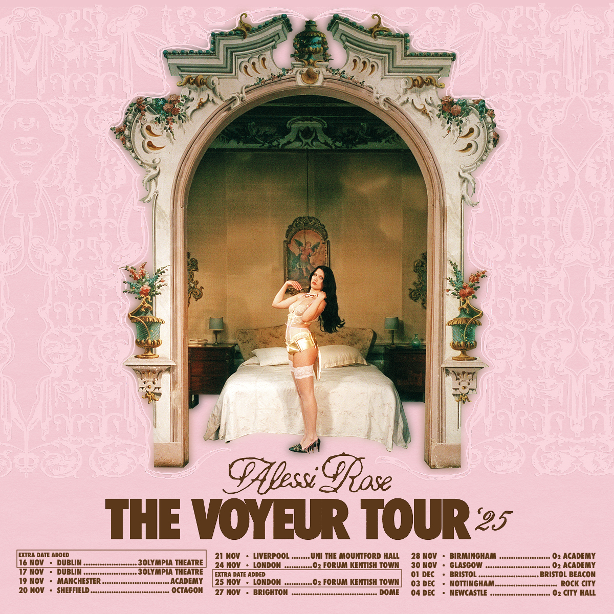 Live Nation UK (@livenationuk) on Twitter photo ON SALE: Breakout alt-pop star <a href="/alessir0se/">πalessi rose is a voyeurππ«¦ποΈ</a> is heading out on tour across the UK later this year, following the release of her new EP βvoyeurβ π«
Snap up tickets π livenation.uk/zWIZ50VXJ5V ON SALE: Breakout alt-pop star <a href="/alessir0se/">πalessi rose is a voyeurππ«¦ποΈ</a> is heading out on tour across the UK later this year, following the release of her new EP βvoyeurβ π«
Snap up tickets π livenation.uk/zWIZ50VXJ5V