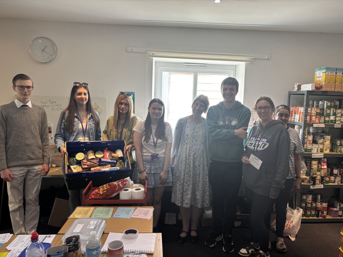 Year 13 Students &amp;  Staff recently ran a #eurovisionsongcontest sweepstake with donations being made for our Community Food bank. Great to be able to continue supporting our #honiton community. <a href="/TedWraggTrust/">Ted Wragg Trust</a> <a href="/HonitonCC/">HCC</a>