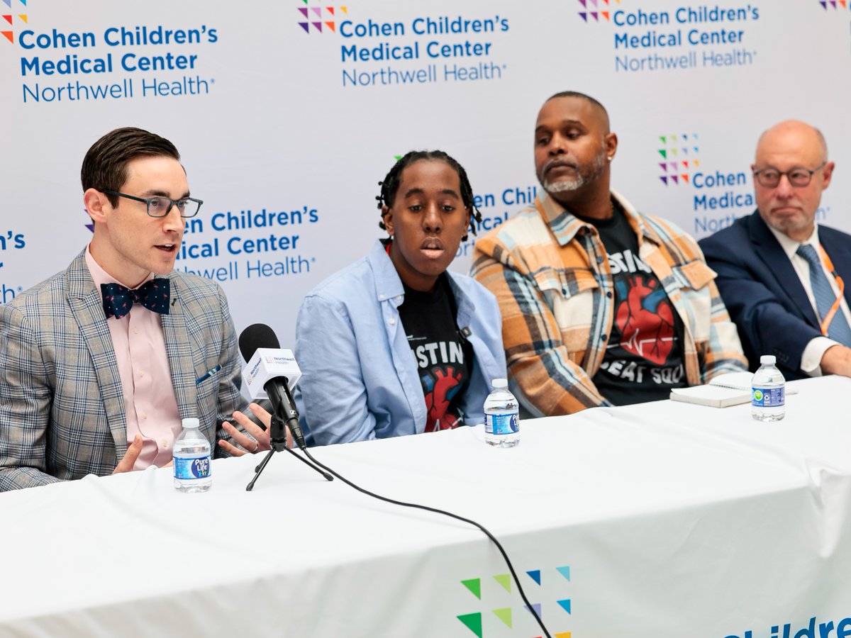 Cohen Children’s is now home to Long Island’s first pediatric heart transplant program—bringing advanced, life-saving care closer to home. ❤️ 17-year-old Justin Cauthen was the first patient to receive a new heart and a second chance at life.

Learn more: bit.ly/4moYaHz
