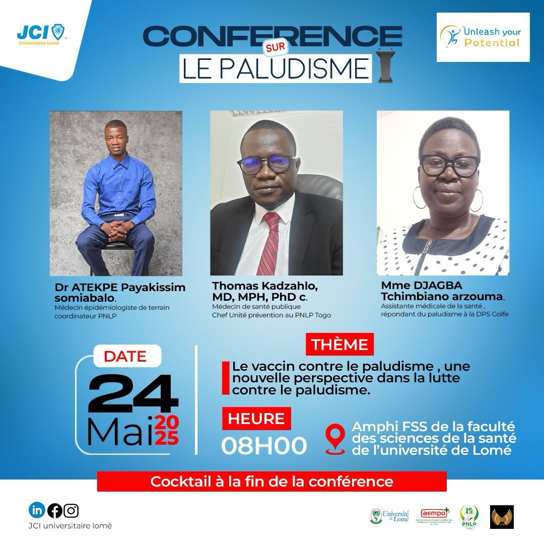 #STOPPALU #JCIUniversitaireLomé #aempolome #aempotogo #scophlome #PNLP #G100 #paludisme