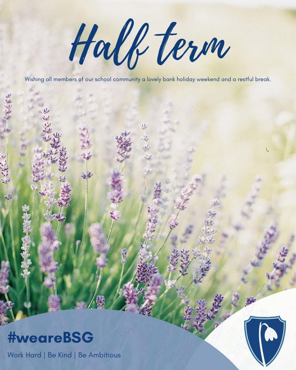 As half term approaches, it’s a pleasure to share our latest newsletter: wearebsg.uk/documents/2025…
Do take a moment to read about all that’s happened this half term!
#weareBSG #workhard #bekind #beambitious