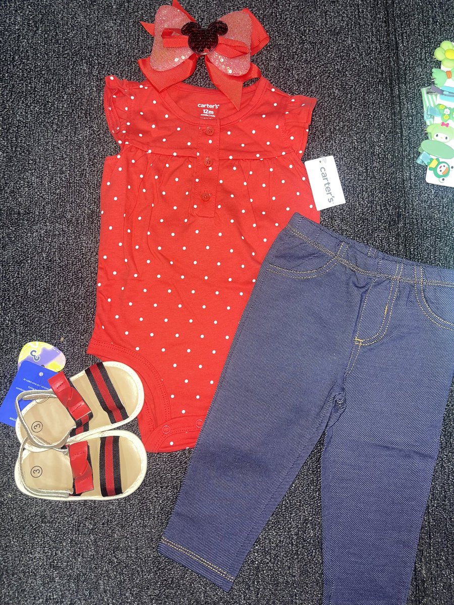 TinyTotes1's tweet image. #EverythingMustGo Sales
Baby 2piece set
12M
N13,000✅✅✅
Offer valid while stock lasts
To order, kindly send a DM/whatsapp 08106445030