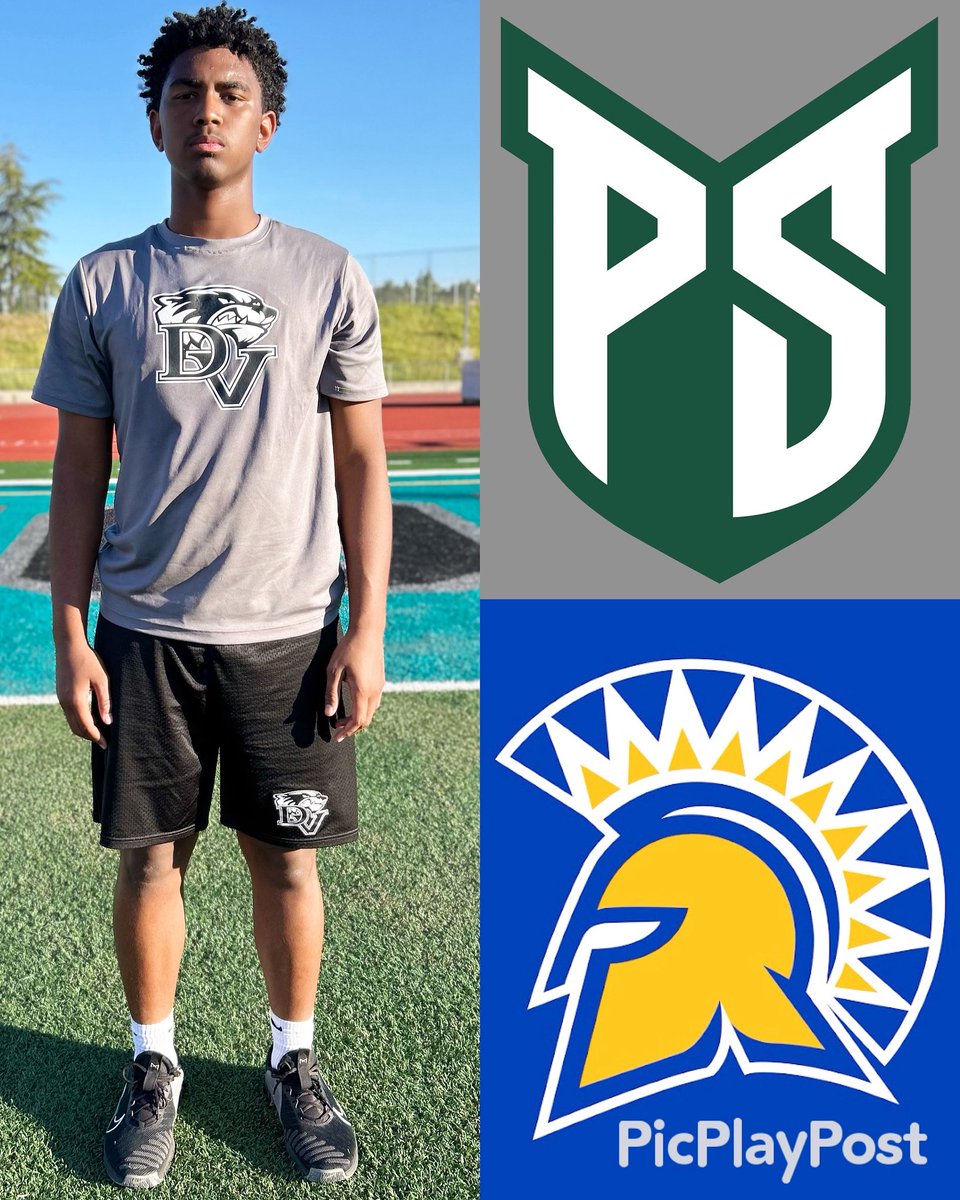 Congratulations to our young one @sonasi_maka55 from @dvhs.football @dv_athletics on receiving two awesome blessings this week from @psuviksfb and @sanjosestatefb thank you to the staff from both schools on believing in the kid. #JustUs #DVFootball