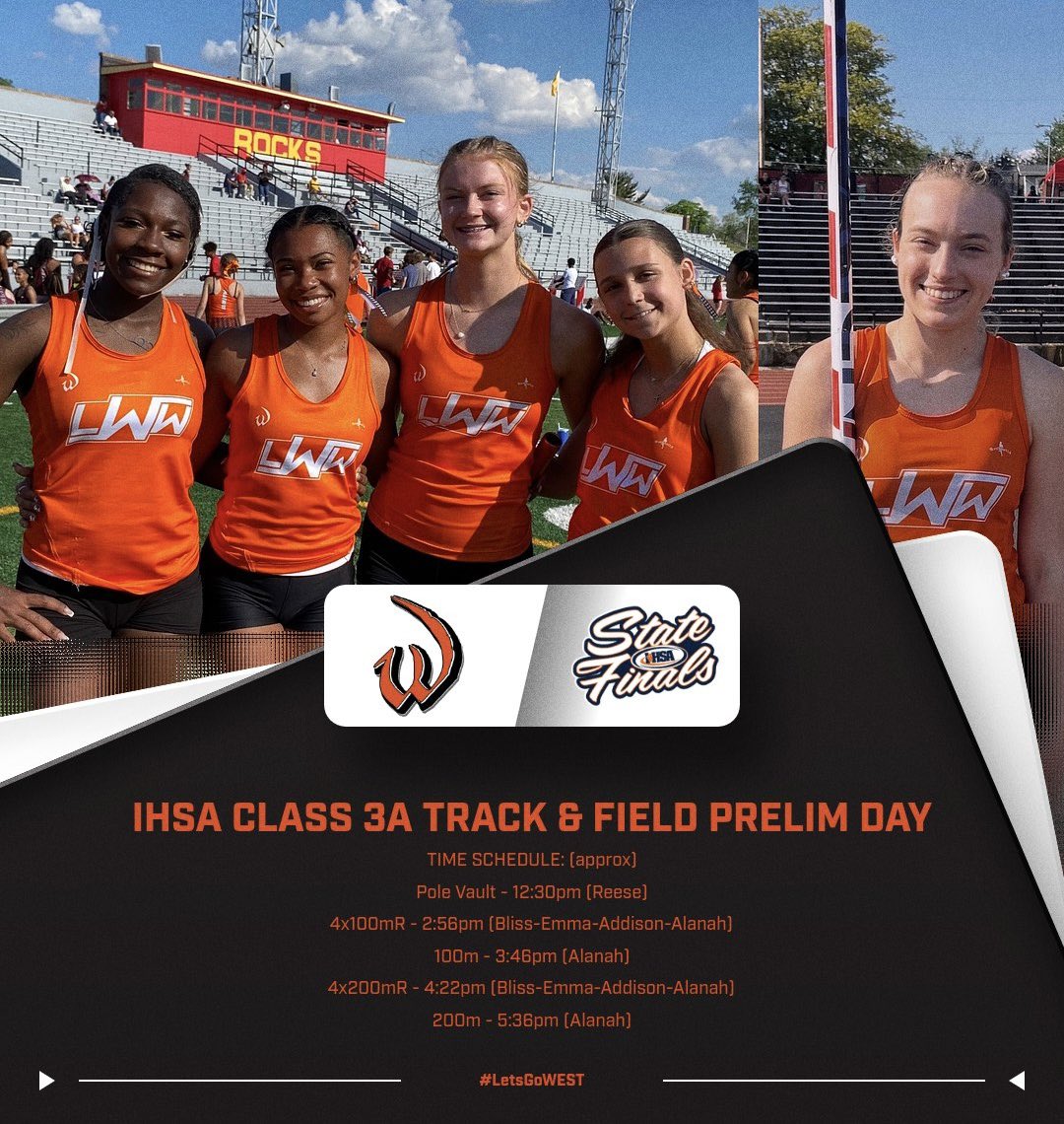 Lincoln-Way West Girls Track tweet media