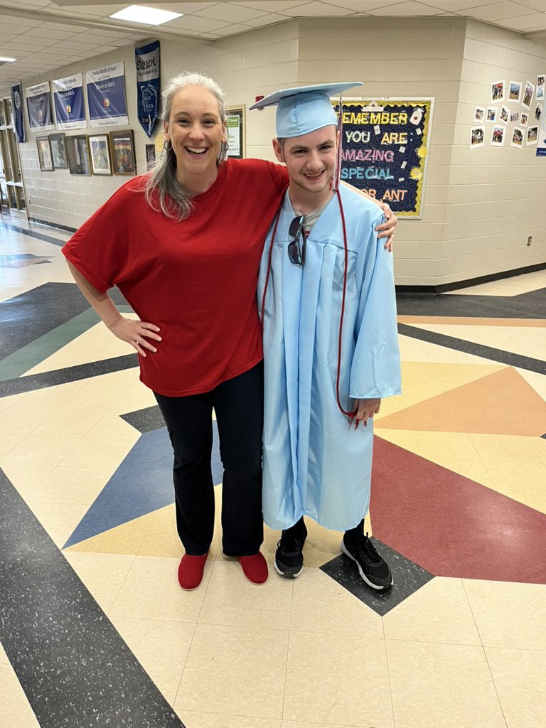 Every teacher has that one student who reminds them why they do this work. For me, it’s this incredible young man. He came back to visit before heading off to the College of Charleston, and I couldn’t be more proud. What a full-circle moment.