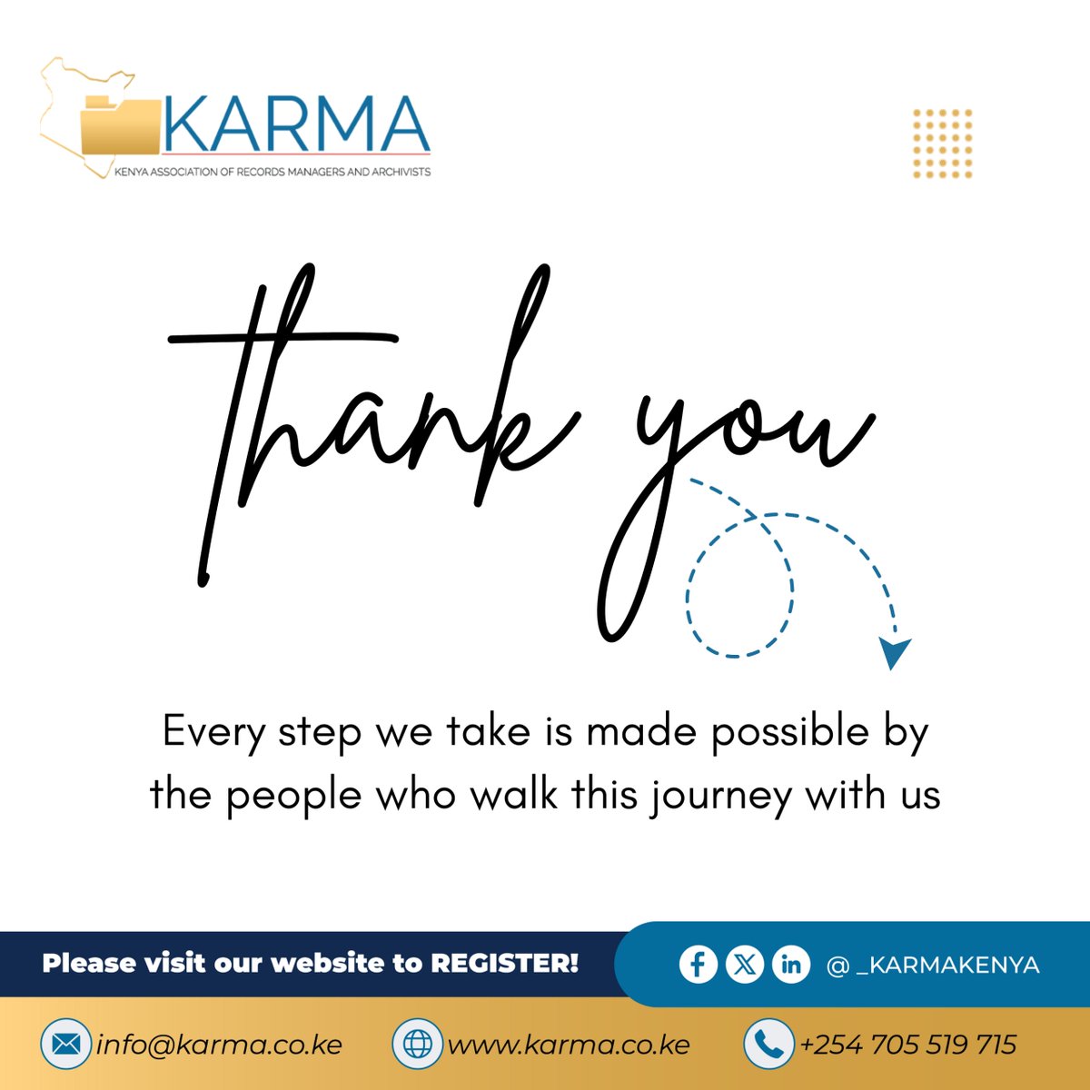 At KARMA, we believe in the power of collaboration, compassion, and community. Every step we take is made possible by the people who walk this journey with us—partners, supporters, and the communities we serve.

Today, we want to pause and say a heartfelt thank you to everyone