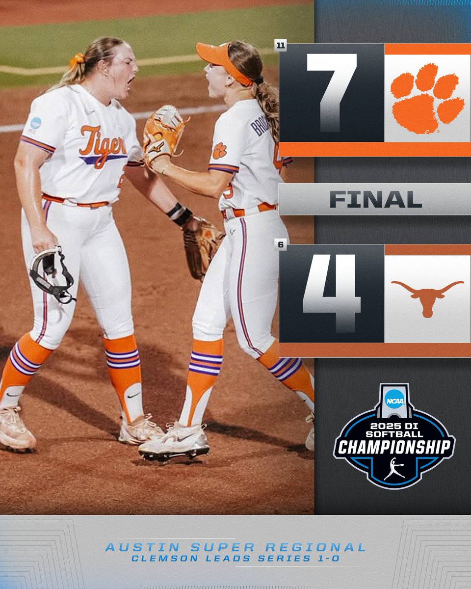 Clemson University tweet media