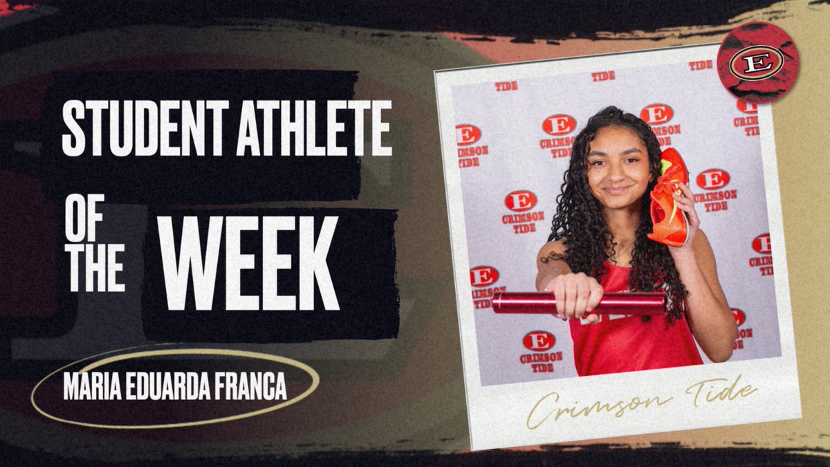 Girls' Track Student Athlete of the Week, Maria Eduarda Franca!
