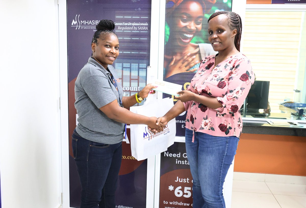 mhasibuofficial's tweet image. Celebrating our Mhasibu@39 Trivia winners! 
Our team had the pleasure of presenting gifts to these outstanding members. Congratulations and thank you for being part of our journey! 
#TogetherWeMakeTheDifference