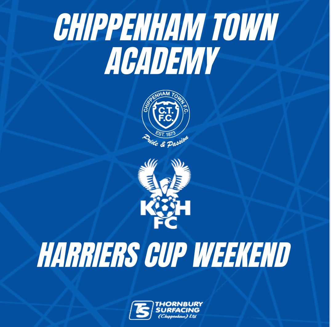 Chippenham Town Junior Academy (@ctfcjacademy) on Twitter photo A busy weekend for the U9, U10s & U11s who make the trip up to the midlands to play in the <a href="/harriersacademy/">Harriers Academy</a> Cup at Aggborough Stadium!
Another great opportunity for the players! 🔵🐦
#futurebluebirds💙🐦 A busy weekend for the U9, U10s & U11s who make the trip up to the midlands to play in the <a href="/harriersacademy/">Harriers Academy</a> Cup at Aggborough Stadium!
Another great opportunity for the players! 🔵🐦
#futurebluebirds💙🐦