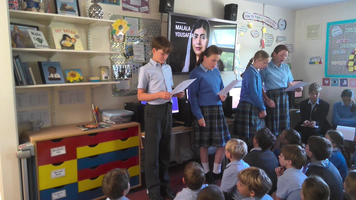 HZG_Academic's tweet photo. This week Lower School were treated to an assembly by 8S all about inspirational people. It was amazing and so inspiring for our Lower School children. Thank you 8S! #HazlegroveYear3 #HazlegroveYear4 #HazlegroveYear8 https://t.co/GLh6hKq4gD