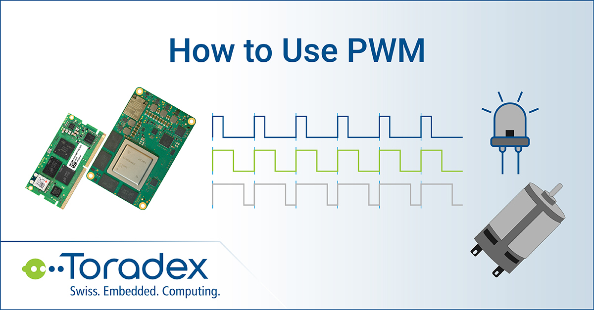 Toradex's tweet image. Working with PWM on Toradex SoMs?
Our guide makes it easy!
✅ Module-specific steps
✅ Sysfs & device tree examples
✅ Ready for real-world apps
Dive in 👉 shorturl.at/ZO2Aq
#Toradex #PWM #LinuxEmbedded #IoT #DevTip