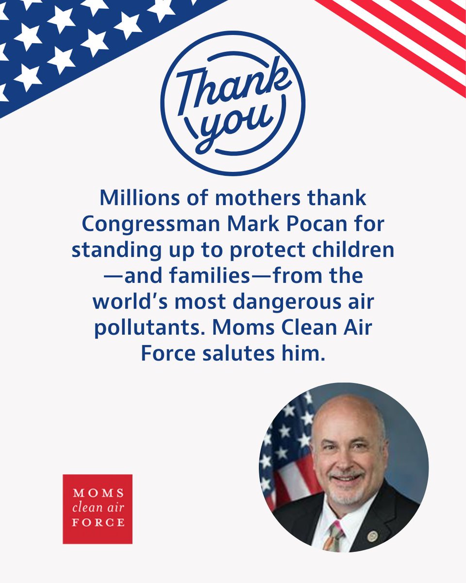 The U.S. House passed (216-212) a Congressional Review Act resolution that removes protections on 7 of the world’s most dangerous &amp; deadly pollutants for 1,800 of the nation’s worst industrial polluters. Moms thank <a href="/RepMarkPocan/">Rep. Mark Pocan</a> for voting against this devastating blow to the