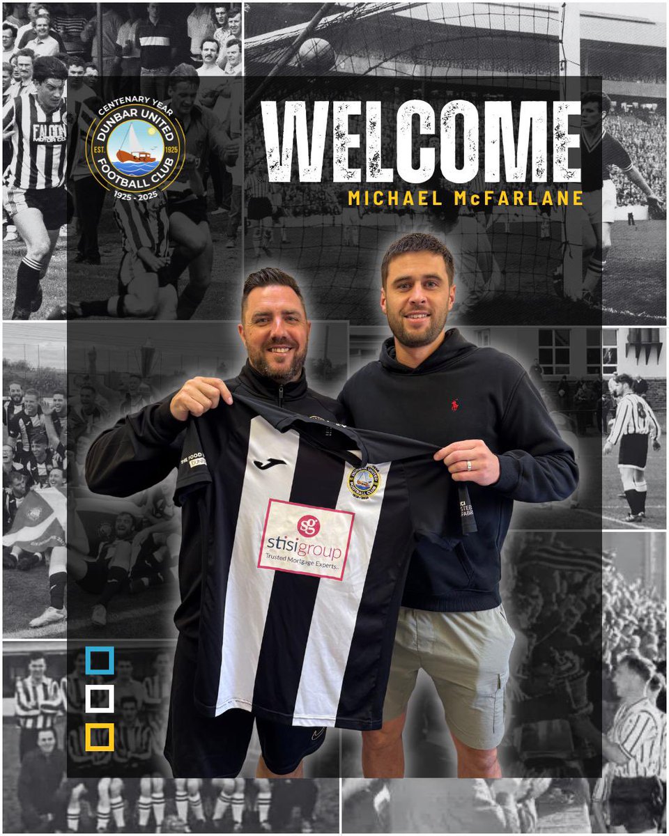Dunbar United FC (@dunbarutd) on Twitter photo βοΈ | MIKEY IS BACK
Dunbar United are delighted to announce that defender <a href="/mmcfarlane123/">Michael McFarlane</a> has agreed terms to move from Preston Athletic until season 26/27.
Click below for the full story
facebook.com/share/p/1JQYJeβ¦
π€π€π― βοΈ | MIKEY IS BACK
Dunbar United are delighted to announce that defender <a href="/mmcfarlane123/">Michael McFarlane</a> has agreed terms to move from Preston Athletic until season 26/27.
Click below for the full story
facebook.com/share/p/1JQYJeβ¦
π€π€π―