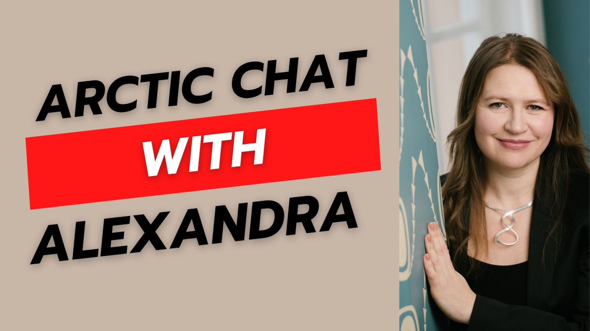 Arctic chat with Alexandra on YouTube

youtu.be/B5wIATBjgvI?si…