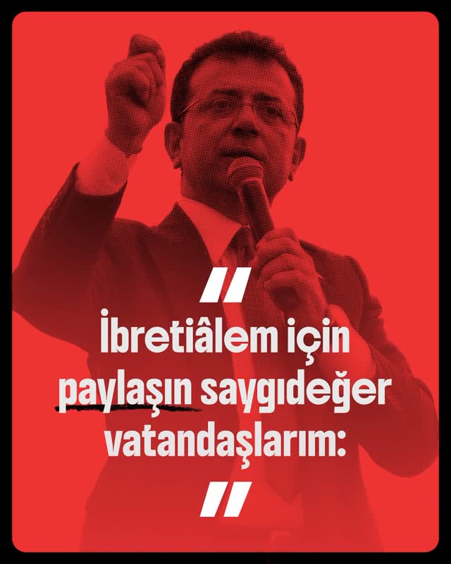 AlpSirman's tweet photo. #Repost @ekrem_imamoglu @CBAdayOfisi
Paylaşmayan kalmasın. https://t.co/c3nRZcUEl0