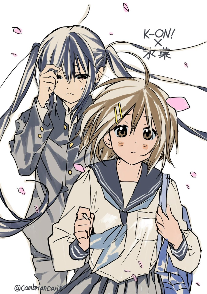 cambriancaris's tweet photo. #케이온 #けいおん
azuyui X kyoani crossover https://t.co/Ep6Wz6whjO