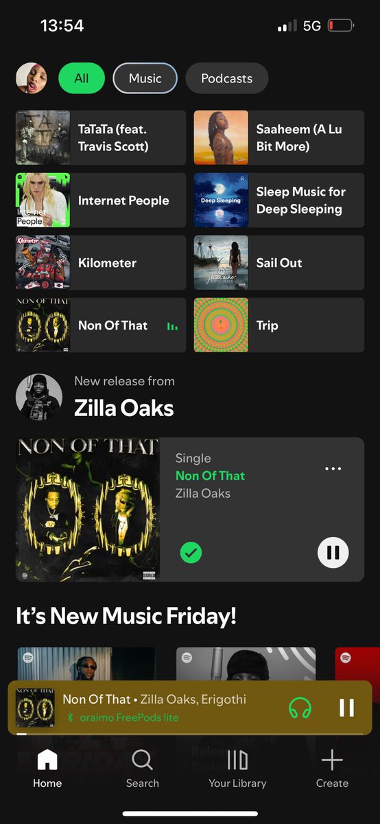New music from <a href="/ZILLA__OAKS/">ZILLA OAKS</a> 

#NONOFTHAT OUT NOW ON ALL STREAMING PLATFORMS 

🔗unitedmasters.com/m/non-of-that