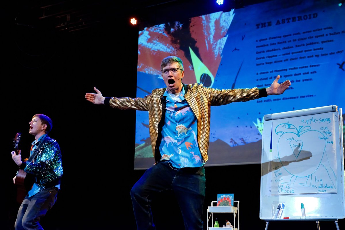 Walker Books (@walkerbooksuk) on Twitter photo Poet <a href="/Si_Mole/">Simon Mole</a> has created a wonderful show for families with musician <a href="/geckoofficial/">Gecko</a> inspired by Simon's book: A First Book of Dinosaurs! š¦
Catch The Great Big Dinosaur Show this half-term at:
ā<a href="/heverfestival/">The Festival Theatre at Hever Castle</a>
ā<a href="/nordenfarm/">Norden Farm</a>
ā<a href="/mac_birmingham/">Midlands Arts Centre (MAC)</a>
And the <a href="/HalfMoonTheatre/">Half Moon Theatre</a> in June! Poet <a href="/Si_Mole/">Simon Mole</a> has created a wonderful show for families with musician <a href="/geckoofficial/">Gecko</a> inspired by Simon's book: A First Book of Dinosaurs! š¦
Catch The Great Big Dinosaur Show this half-term at:
ā<a href="/heverfestival/">The Festival Theatre at Hever Castle</a>
ā<a href="/nordenfarm/">Norden Farm</a>
ā<a href="/mac_birmingham/">Midlands Arts Centre (MAC)</a>
And the <a href="/HalfMoonTheatre/">Half Moon Theatre</a> in June!