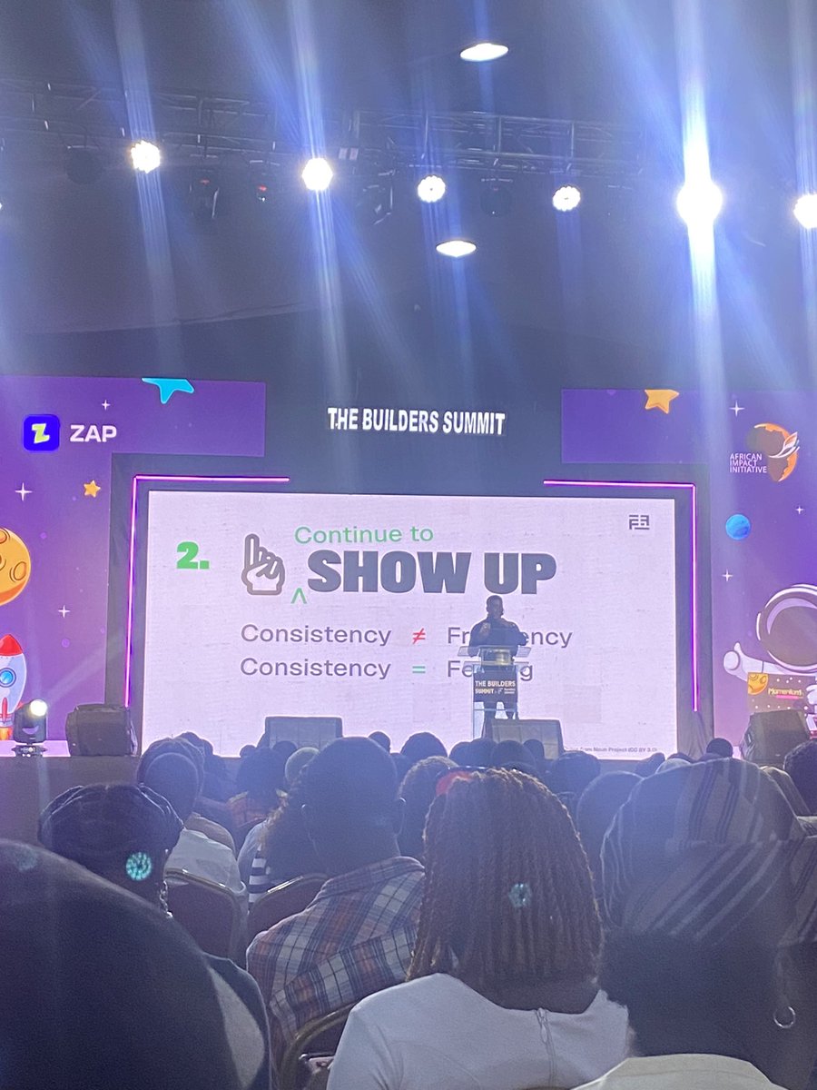 themmanuelfaith's tweet image. @Fosudo dishing quality gems at The Builders’ Summit 💎 .

Thank you so much @theFCshow_ for delivering value once again 

#BuildersSummit