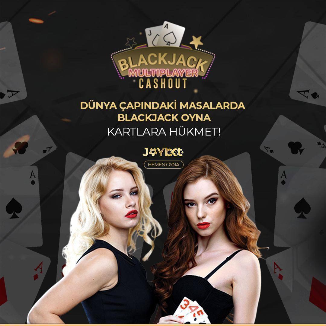 💟 Blackjack masaları seni bekliyor!

😎 Özel Blackjack masaları ile kartları hisset ve eğlencenin tadını çıkar!

🎁 Joybet %100 Casino Hoş Geldin Bonusu ile şansını ikiye katla!

🟡 Joybet - shoort.in/joybetgiris

#Joybet #JoybetGiriş