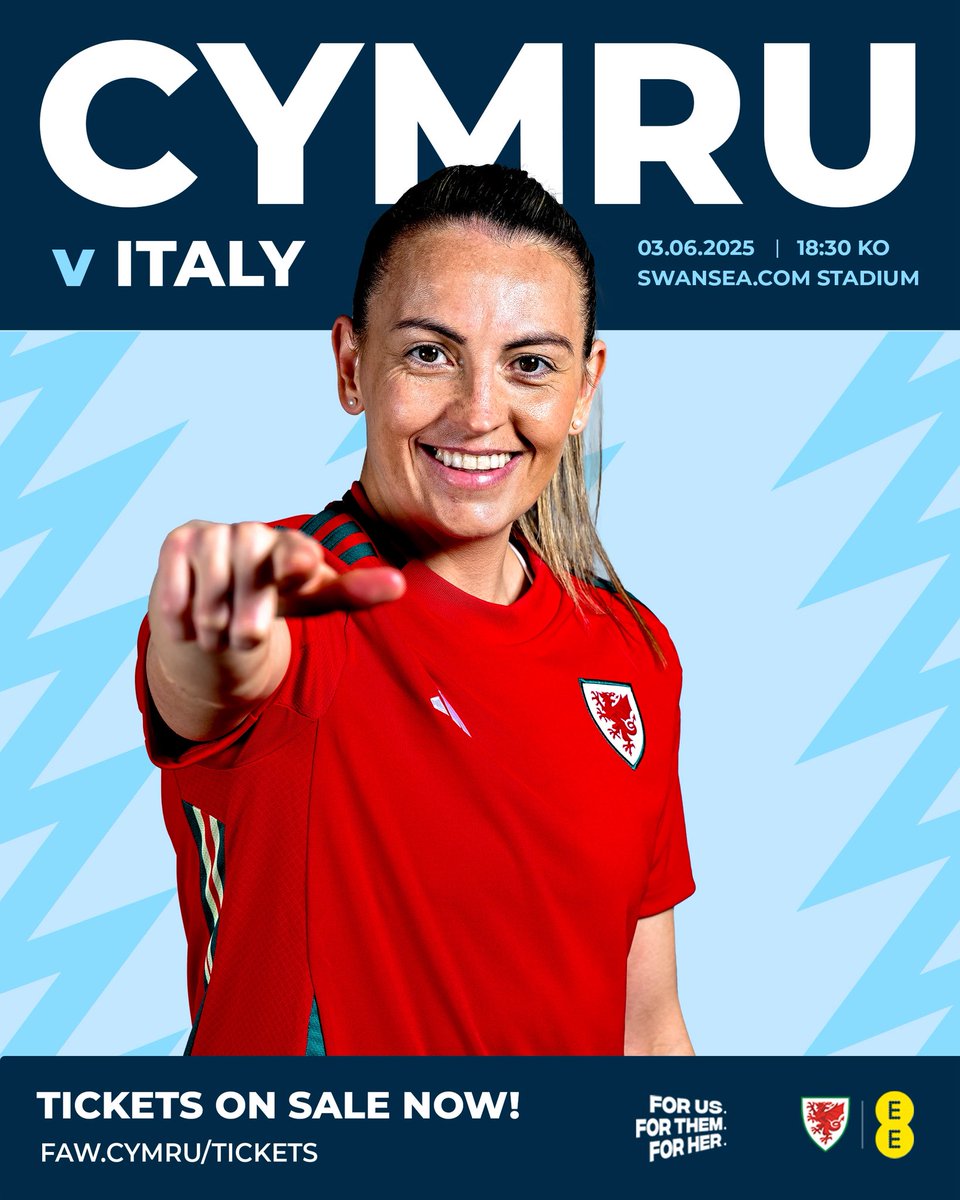 Have you got your tickets yet? 

If not click the link below and make sure, you our part of our RED WALL for our last home game before the EURO’s

faw.cymru/tickets