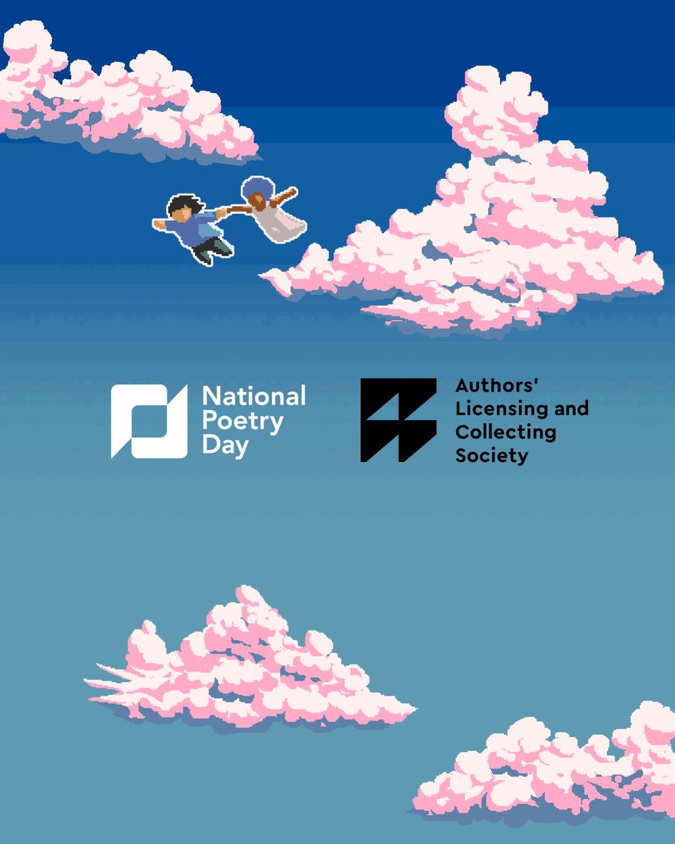 We’re proud to announce that the Authors’ Licensing and Collecting Society (ALCS) <a href="/alcs/">alcs</a>.co.uk is our sponsor for National Poetry Day  — and we’re so grateful to you and all our funders who make NPD possible. Thank you!