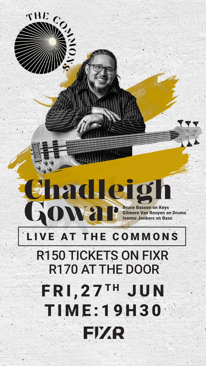 An Evening of Jazz with Chadleigh Gowar featuring SLB

Join us for a soulful and unforgettable night of music as acclaimed bassist Chadleigh Gowar takes the stage with his dynamic ensemble SLB (Sound Legacy Band). 

fixr.co/event/chadleig…
