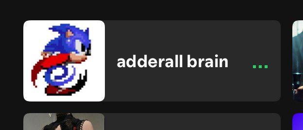 made a playlist of stuff my brain likes when medicated and it made me realize how many BAT songs are so adhd