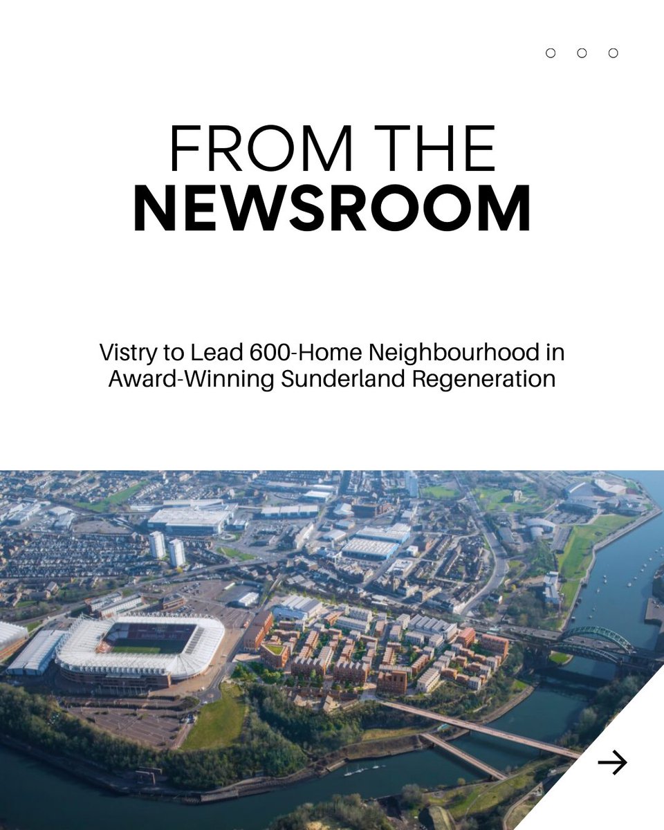 Vistry will deliver 600 homes at Sunderland’s boldest city centre regeneration, Sheepfolds. Live riverside in an award-winning community.

Read more here.👉hbdonline.co.uk/news/vistry-to…

#UrbanRegeneration #RiversideSunderland #VistryHomes #hbd #housebuilder