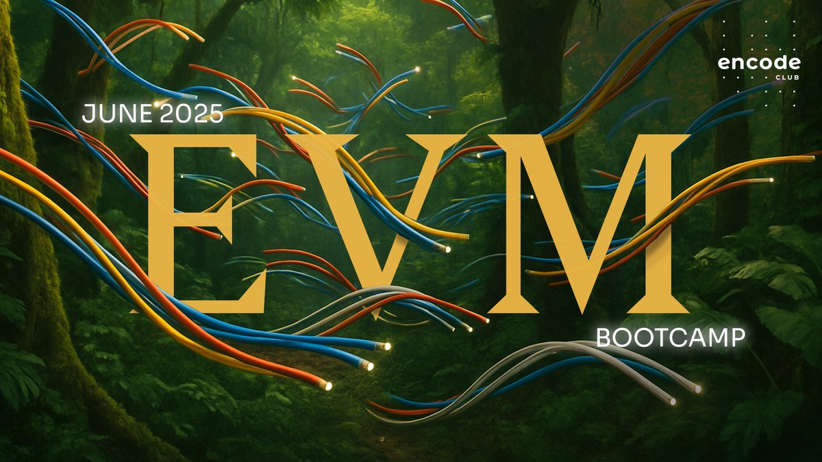 ⏳ Applications close June 1st! Want to level up your Ethereum development  skills? Join our 8-week EVM Bootcamp to master Solidity and learn how to  build smart contracts and dApps on the