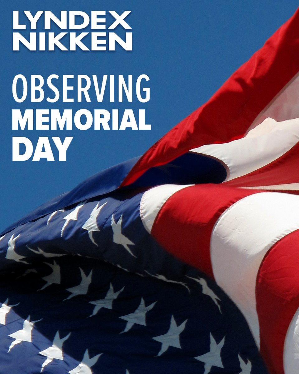 This Memorial Day weekend, we pause to remember and honor the selfless service and enduring sacrifice of our nation's heroes. 

Our office will be closed on Monday, May 26th, in observance. 

#Manufacturing