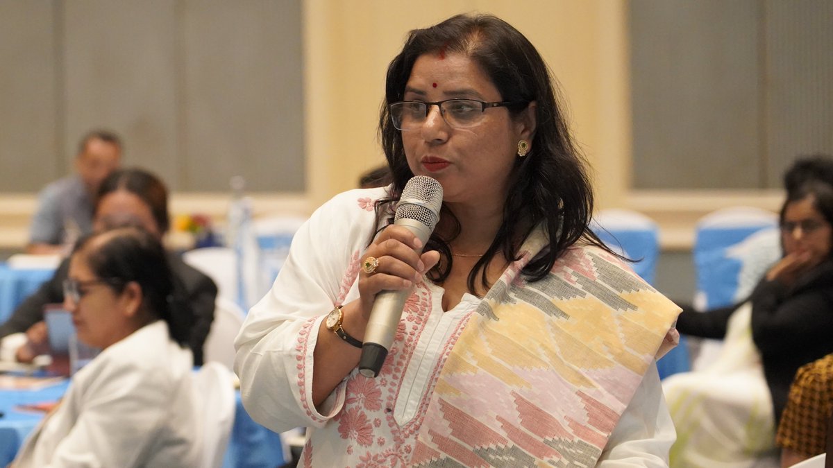 UNFPANepal's tweet photo. UNFPA together w/ the SupremeCourt of #Nepal&amp; justice sector partners held a high level policy dialogue to advance access to justice for marginalized groups—including GBV survivors.
From legal aid reform to survivor-centered systems, the goal is clear- justice that works for all. https://t.co/CVU68GI0nz